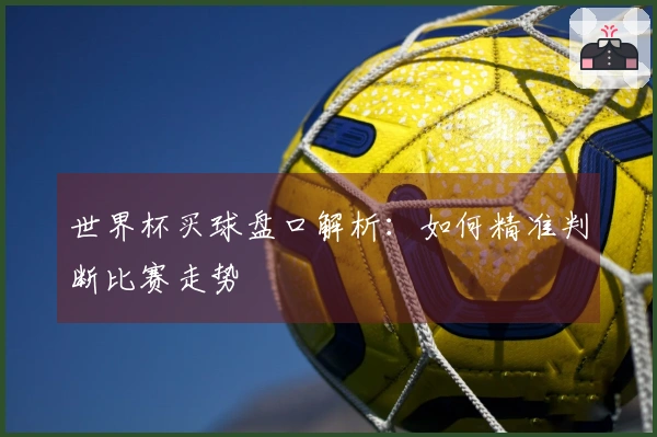世界杯买球盘口解析：如何精准判断比赛走势