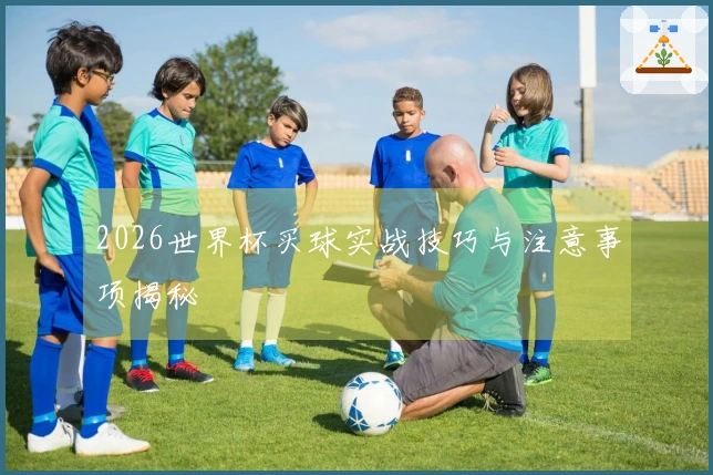 2026世界杯买球实战技巧与注意事项揭秘